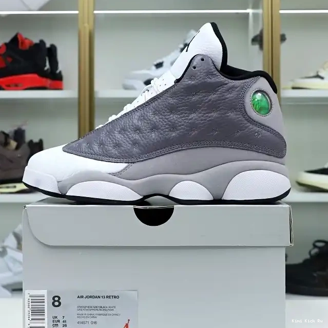 AIR Kimikick 13 'ATMOSPHERE GREY' JORDAN RETRO -414571-016 0802